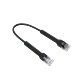 Cable Patch Cat6 Ubiquiti RJ45 Negro 10cm Compacto - Miniatura 1