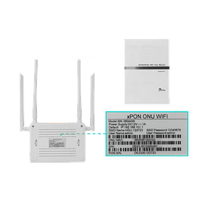 Solución de Conectividad de Alta Velocidad 4GE+WiFi 2.4/5G GPON ONU 150 – Wolck