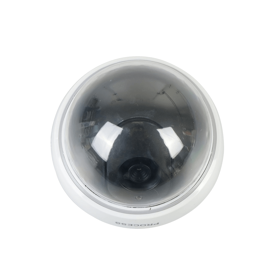 Falsa Cámara Domo Mentira DS-1500B con LED Parpadeante, Alimentación 2xAA 2