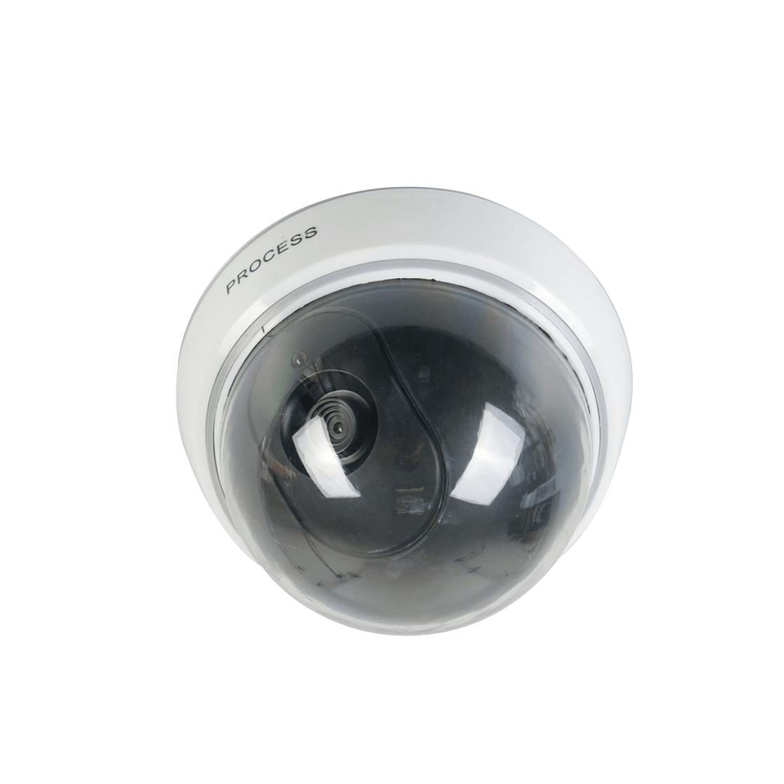 Falsa Cámara Domo Mentira DS-1500B con LED Parpadeante, Alimentación 2xAA 4