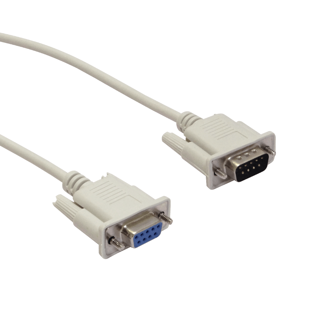 Straight 5,0mt DB9-Hembra-Macho 5mts Cable Directo Serial RS232 DE-09 1