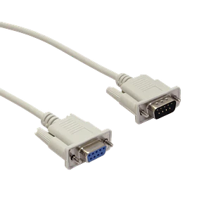 Straight 5,0mt DB9-Hembra-Macho 5mts Cable Directo Serial RS232 DE-09