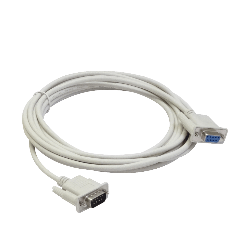 Straight 5,0mt DB9-Hembra-Macho 5mts Cable Directo Serial RS232 DE-09 2