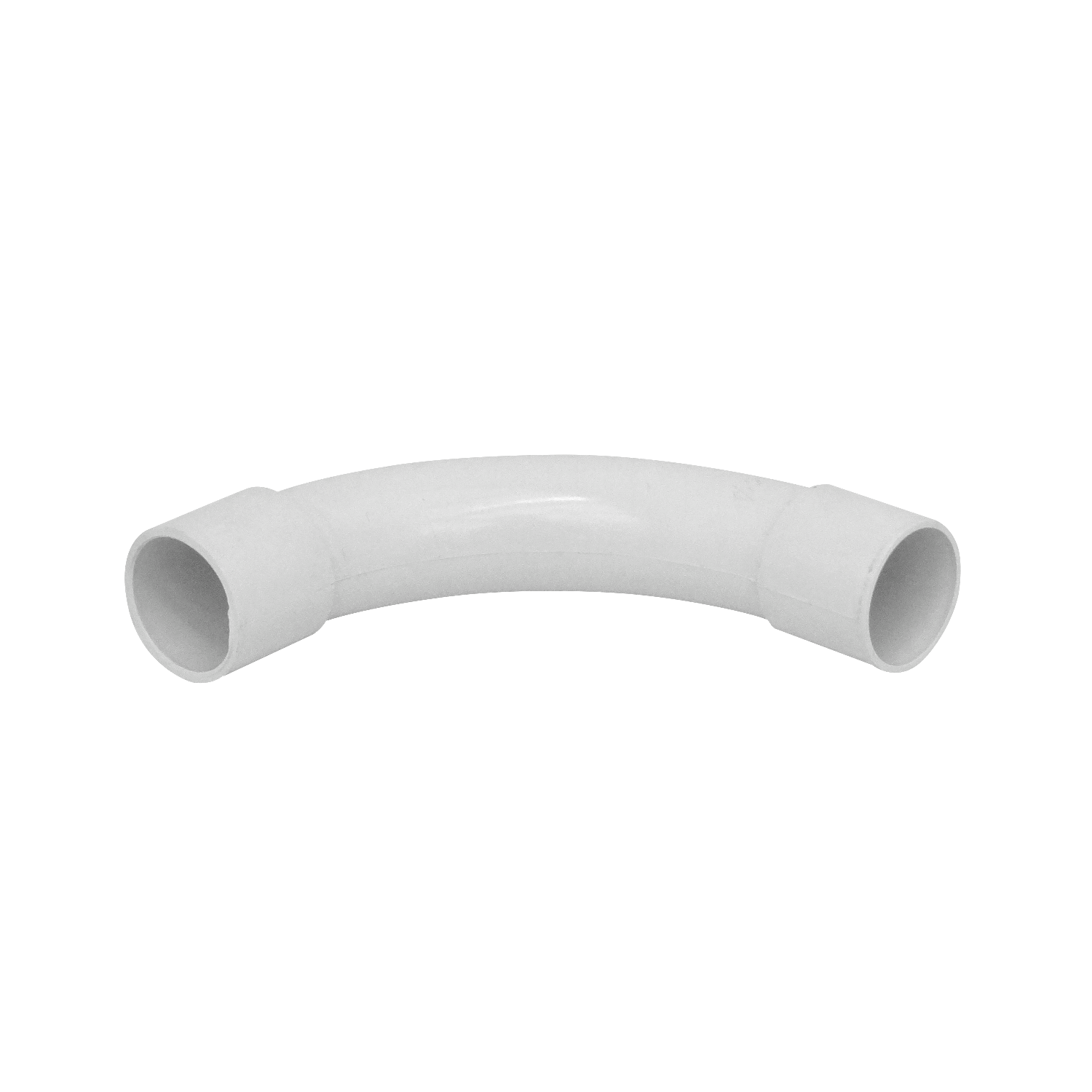 Codo curva LinkChip PVC25-C 25mm blanco para tubo PVC 2