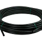 Plansa 50mm-ext 2,9mm Rollo 100mts Negra HDPE Polietileno Reciclado - Miniatura 1
