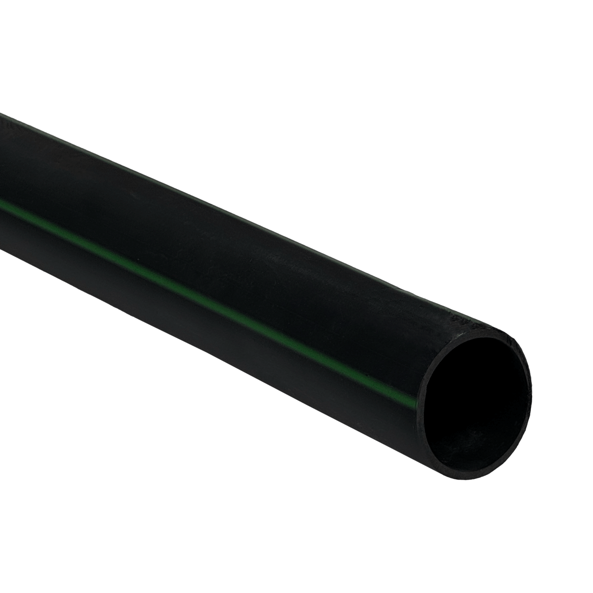Plansa 50mm-ext 2,9mm Rollo 100mts Negra HDPE Polietileno Reciclado 3
