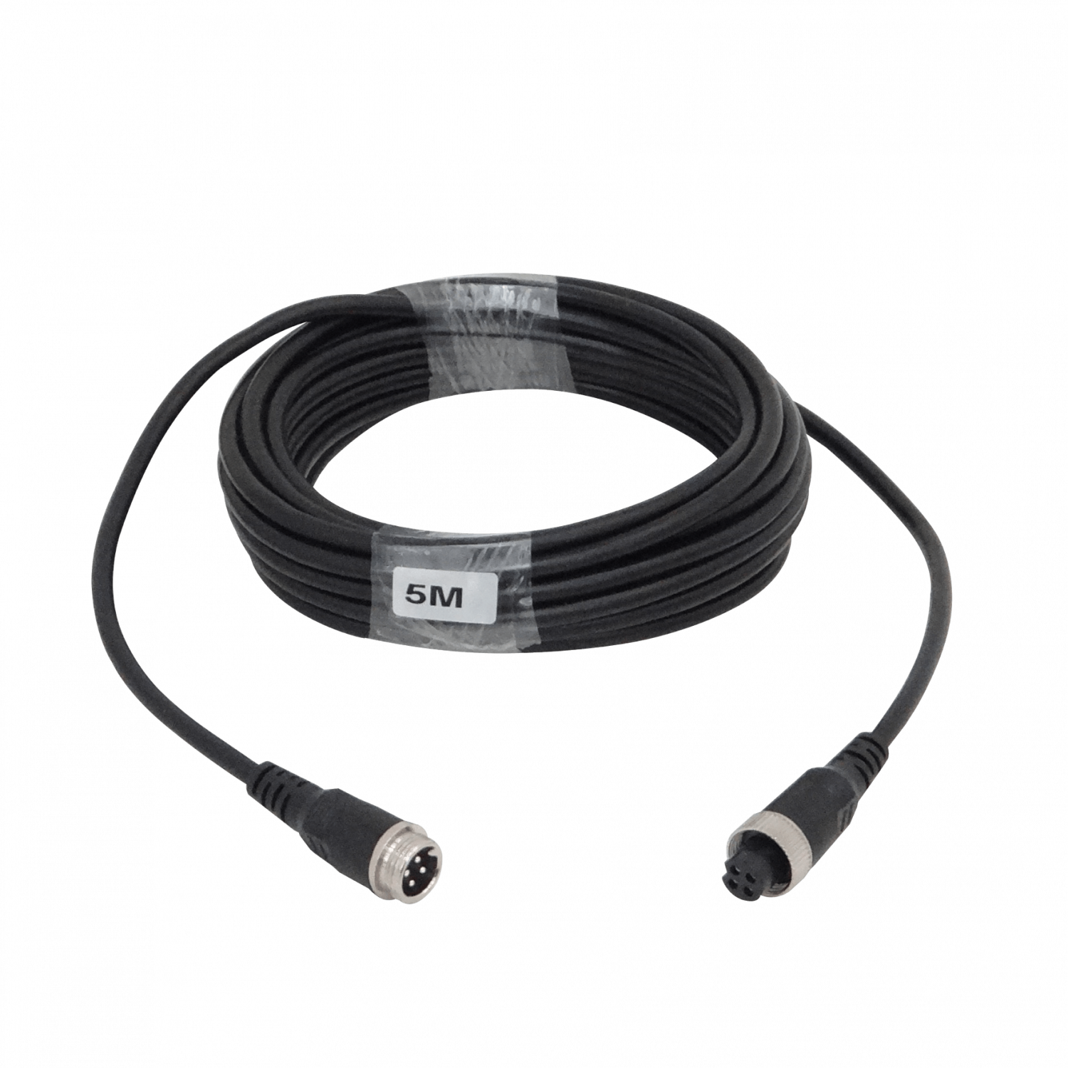 Cable GX12-4-5M 5 Metros, Conector Aviación 4 Pines GX12, Macho a Hembra 2