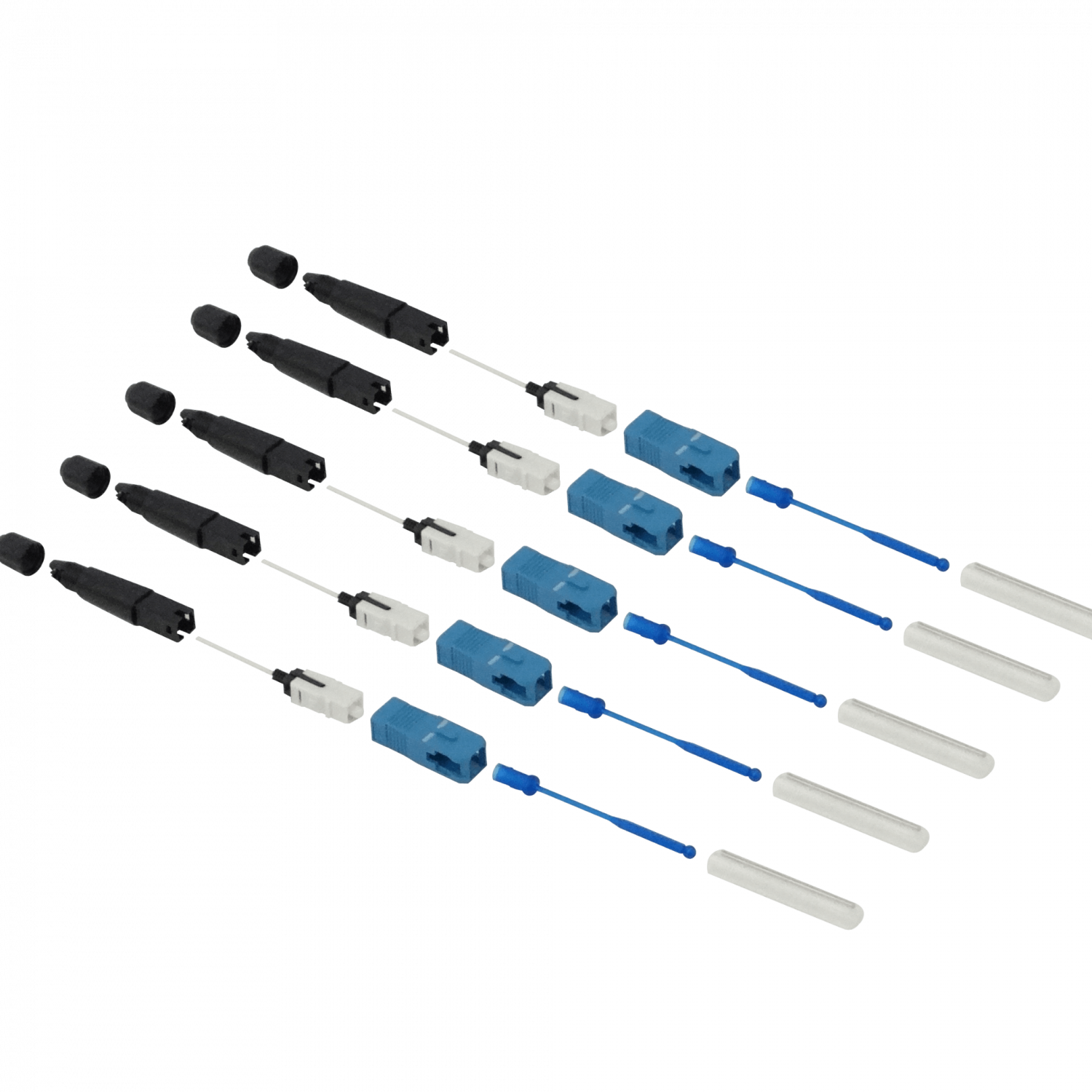Conectores SC/UPC Monomodo Splice-On para Fusionadora - Paquete de 5 Unidades - CFCS-SPLICE 1