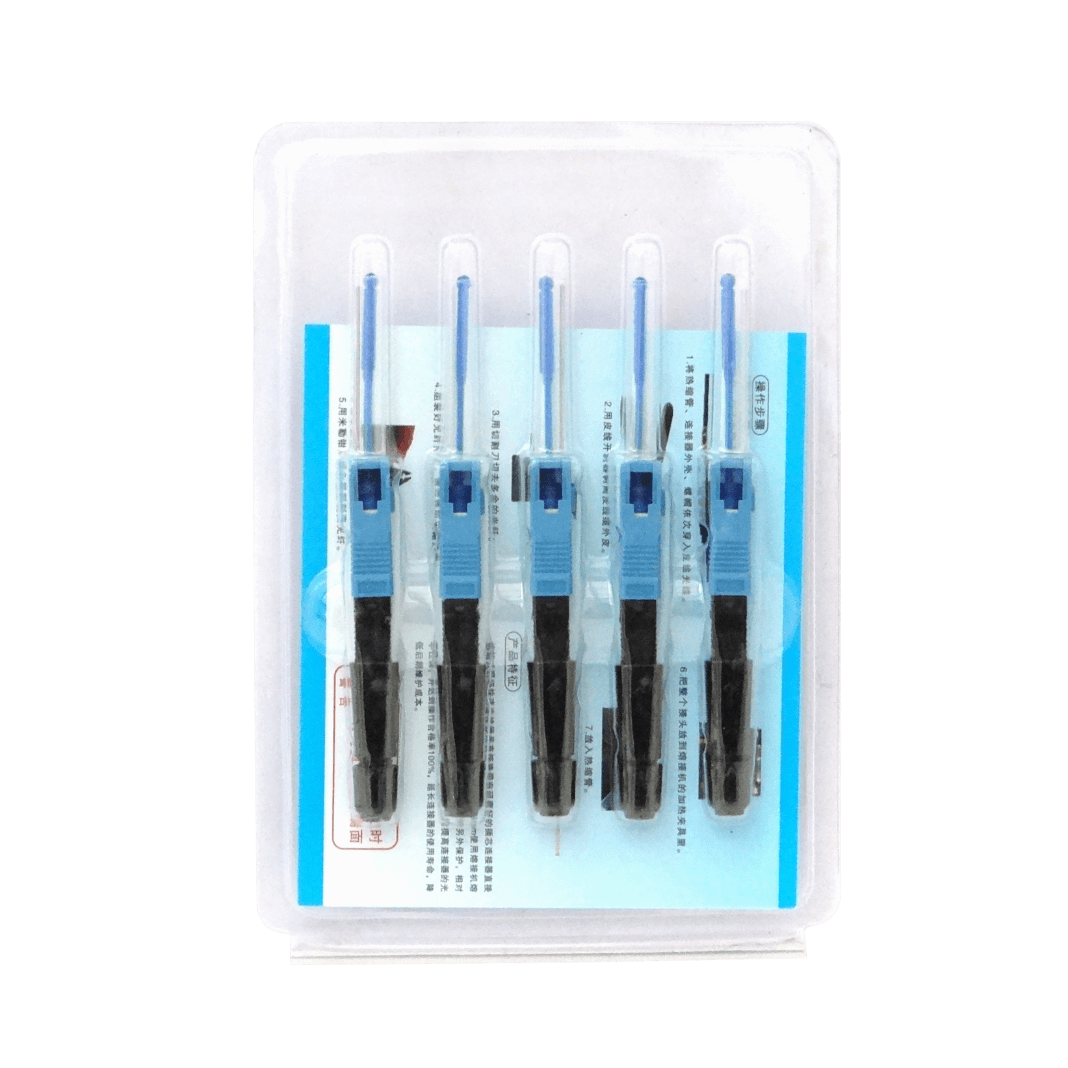 Conectores SC/UPC Monomodo Splice-On para Fusionadora - Paquete de 5 Unidades - CFCS-SPLICE 5