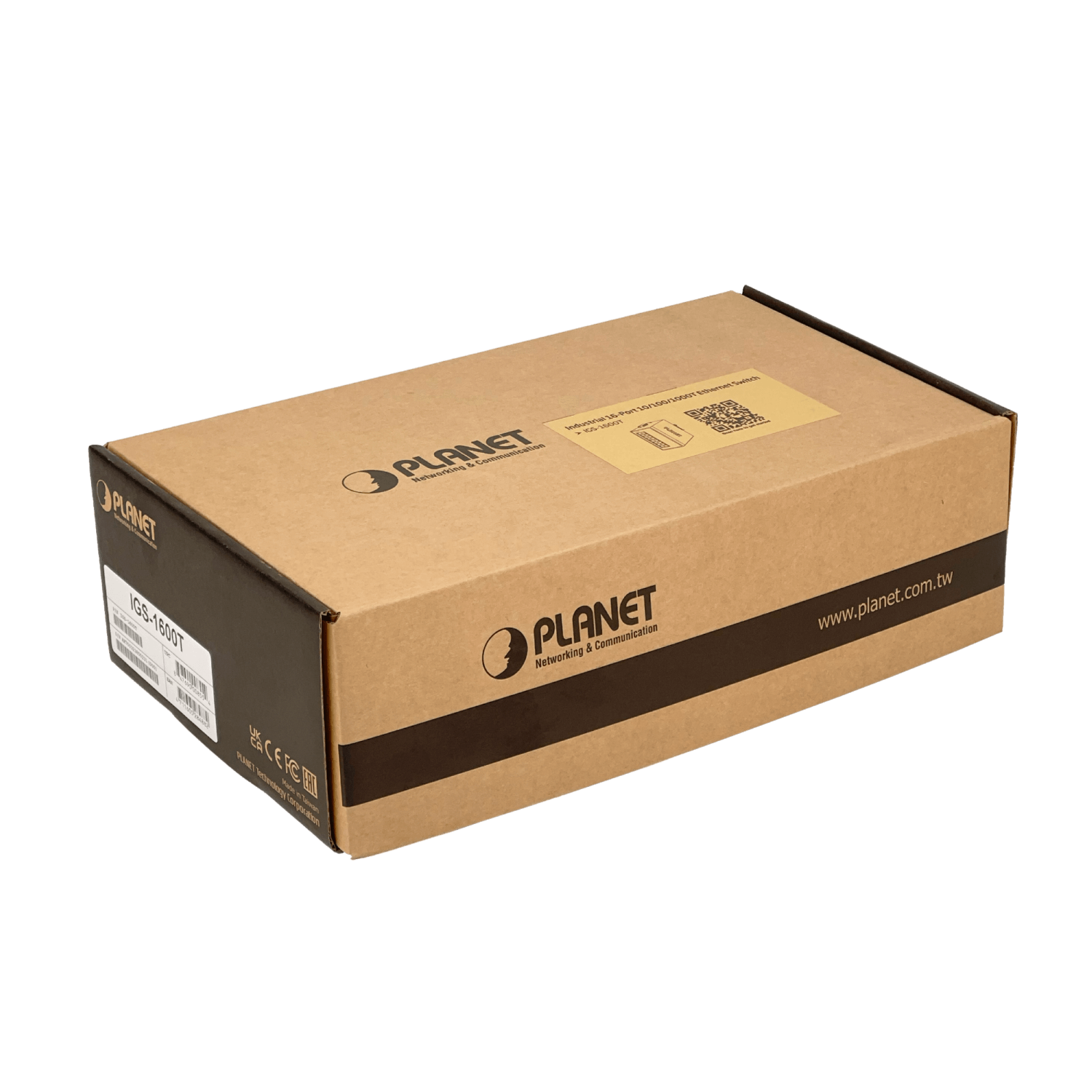 PLANET 16-1000 IP30 Switch Industrial no-Admin Riel-DIN req/12-48VDC 2
