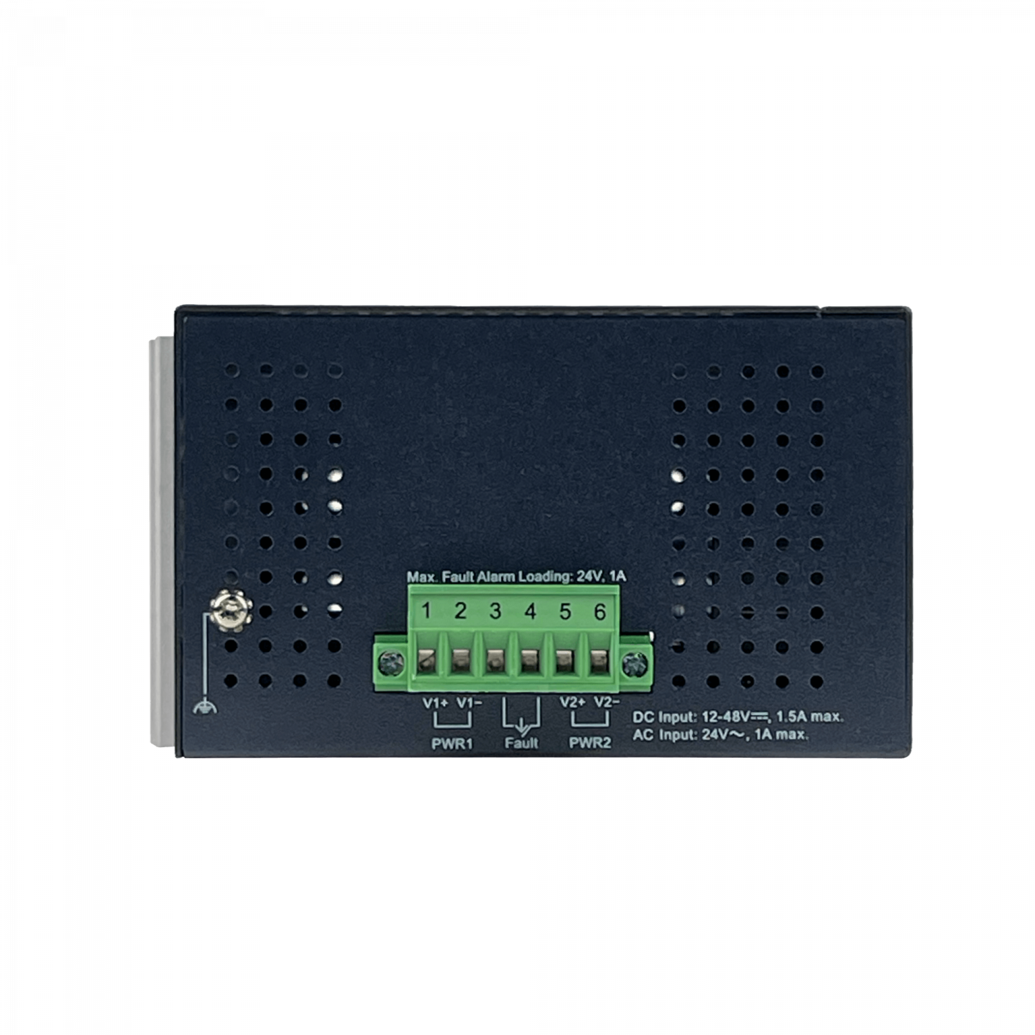 PLANET 16-1000 IP30 Switch Industrial no-Admin Riel-DIN req/12-48VDC 3