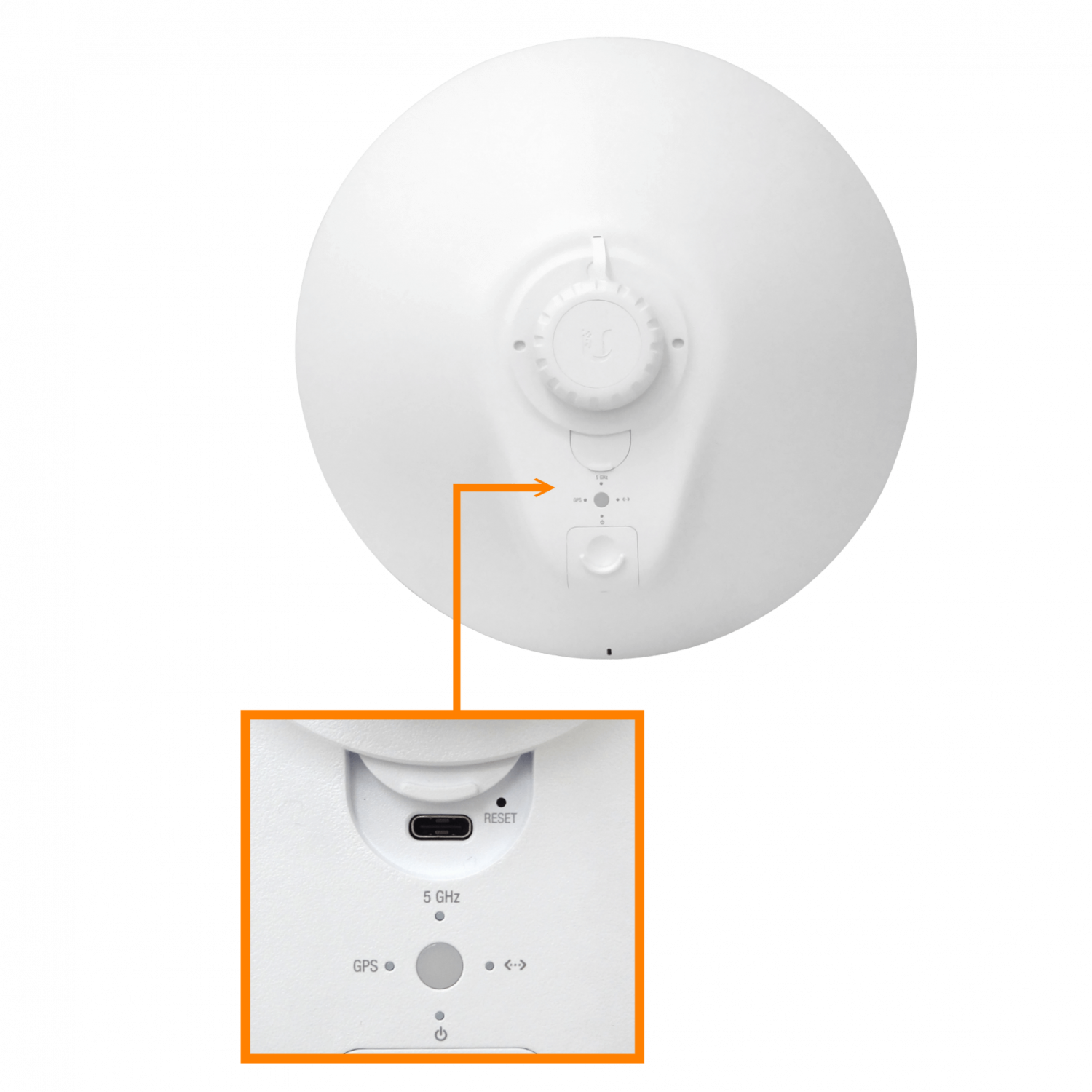 UBIQUITI 24dBi 4,9-6,2GHz 2,4GHz 14x14º 1-1000 inc24V 22dBm 10-50MHz 5