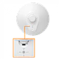 UBIQUITI 24dBi 4,9-6,2GHz 2,4GHz 14x14º 1-1000 inc24V 22dBm 10-50MHz - Miniatura 5