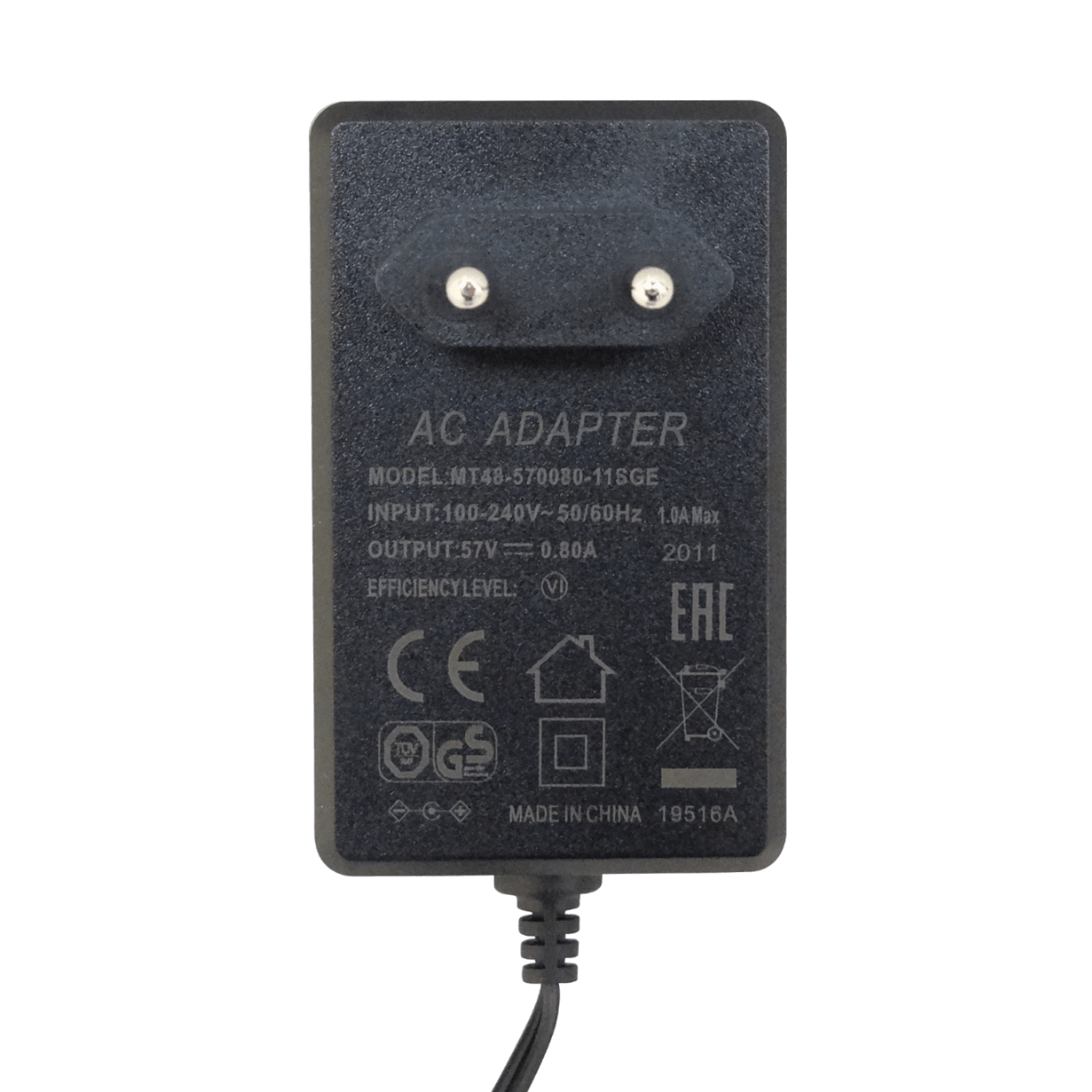 Fuente de Poder MikroTik MT48-570080-11DG - 57V 0.8A para Tramos Largos de Cable Ethernet 3