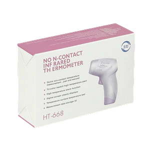 Termometro infrarrojo 5-10cm s/contacto req-2xAA Display-ilum. HT-668