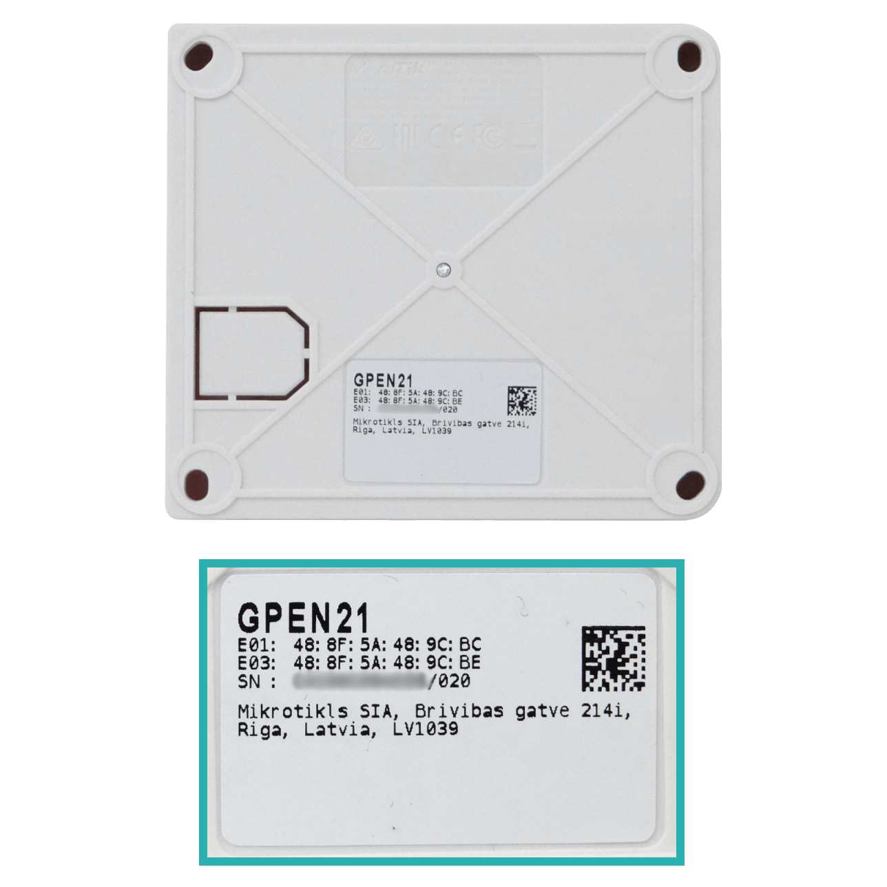 Inyector y Repetidor PoE Gigabit MikroTik GPEN21, con 2 Puertos RJ45, 1 SFP, Administrable  5