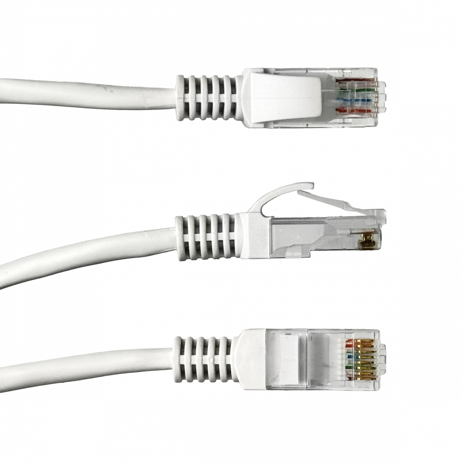Cable Patch Genérico Cat5e 30mt Gris CCA Inyectado 3