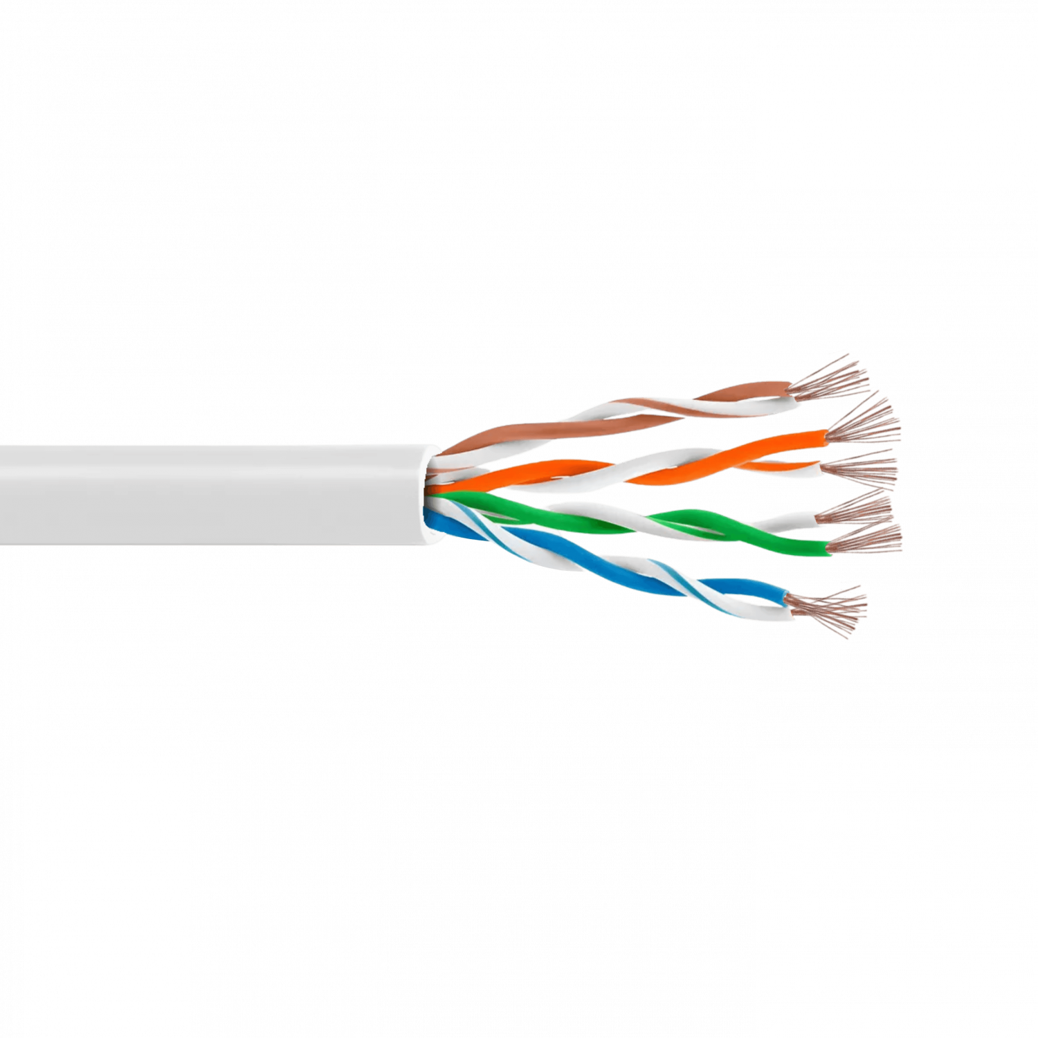 Cable Patch Genérico Cat5e 30mt Gris CCA Inyectado 5
