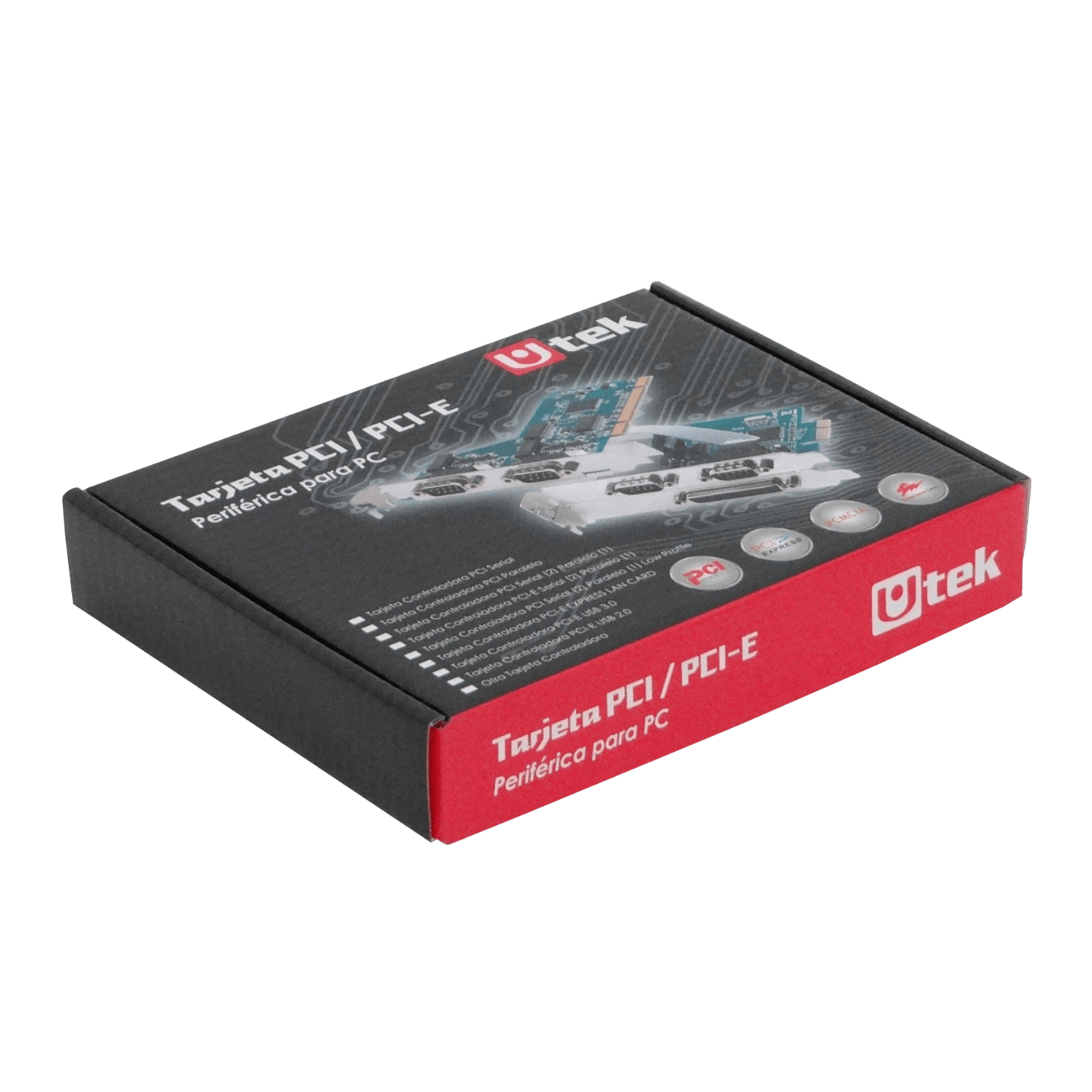 Tarjeta de Red Utek UT-2PCIELAN, 10/100/1000, PCIe-x1.1  3