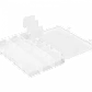 Caja c/Tapa 190x125x35mm Transparente Organizadora 24-Modular - Miniatura 4