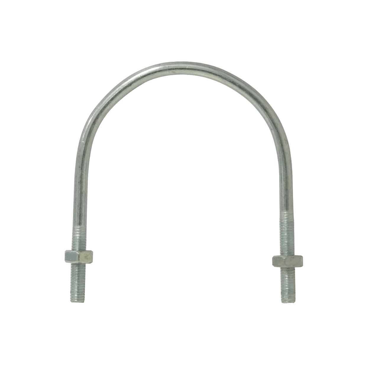 Abrazadera 70-90mm Diametro Poste Tubo c/2-tuercas-14mm req/pletina 1