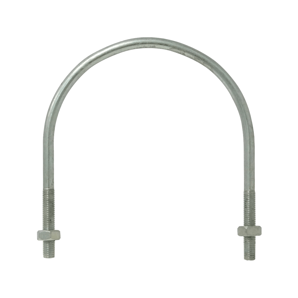Abrazadera 105-140mm Diametro Poste Tubo c/2-tuercas-17mm req/pletina 2