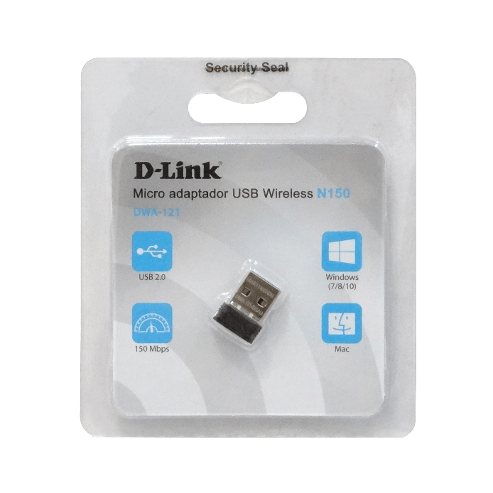 Adaptador de Red USB D-Link Wireless N DWA-121, 802.11 b/g/n, para D-Link DIR-600 4