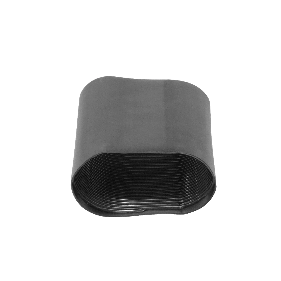 72mm 16cm 2mm Negro Termo Contractil Termoretractil Rigido para Mufa 4