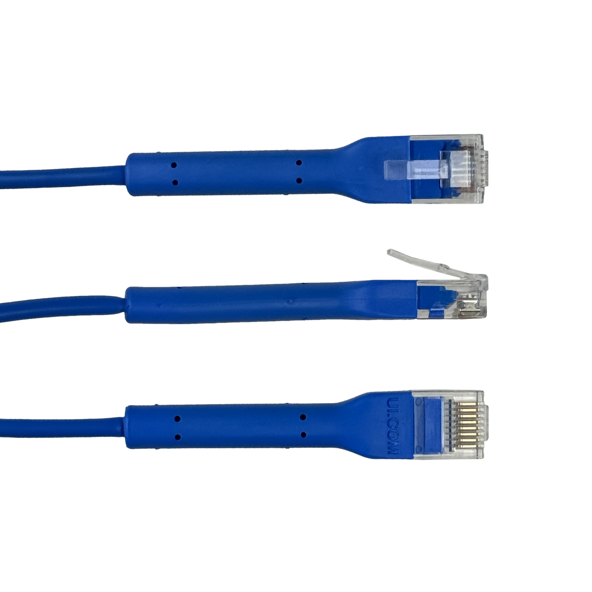 Cable Patch Cat6 Ubiquiti RJ45 Azul 30cm Compacto 2
