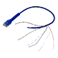 Cable Patch Cat6 Ubiquiti RJ45 Azul 30cm Compacto - Miniatura 3