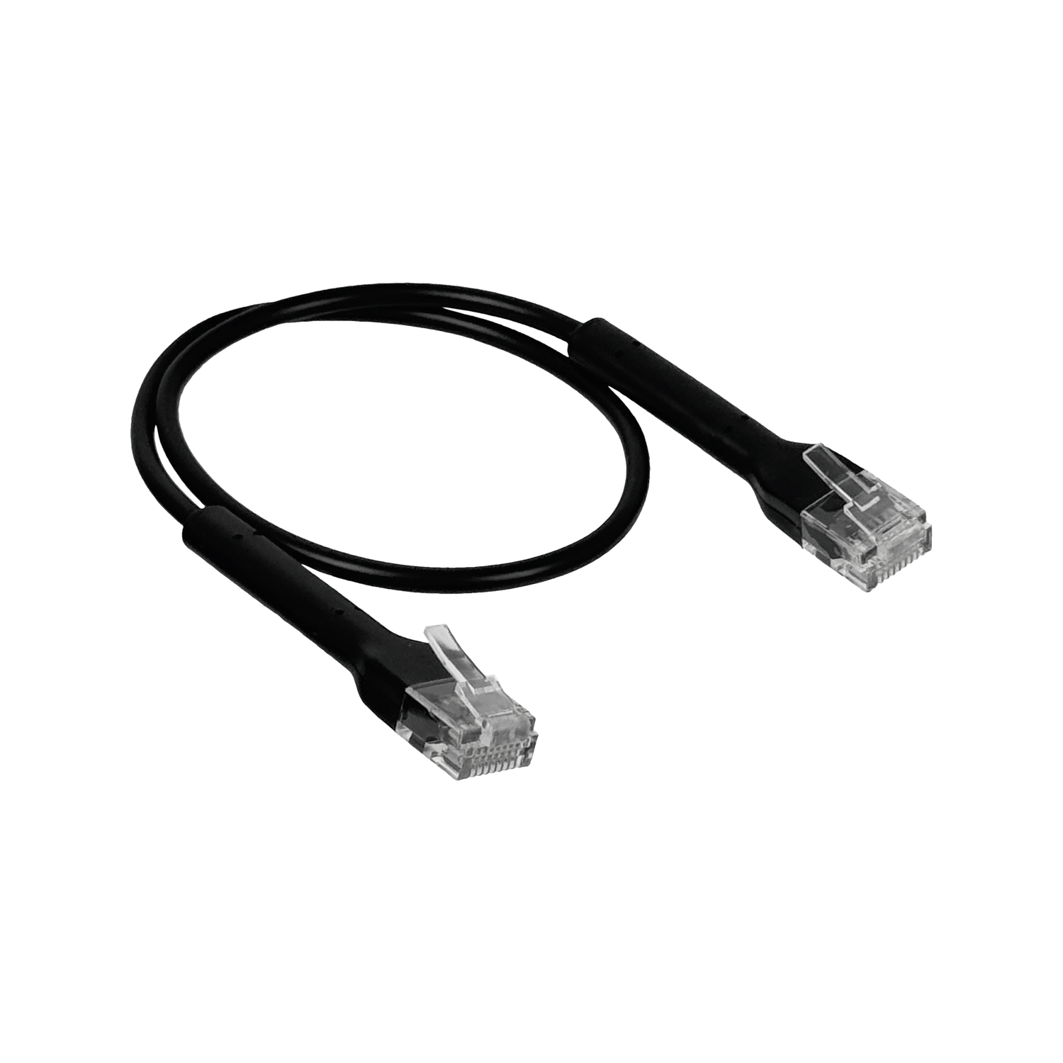 Cable Patch Cat6 Ubiquiti RJ45 Negro 30cm Compacto   1