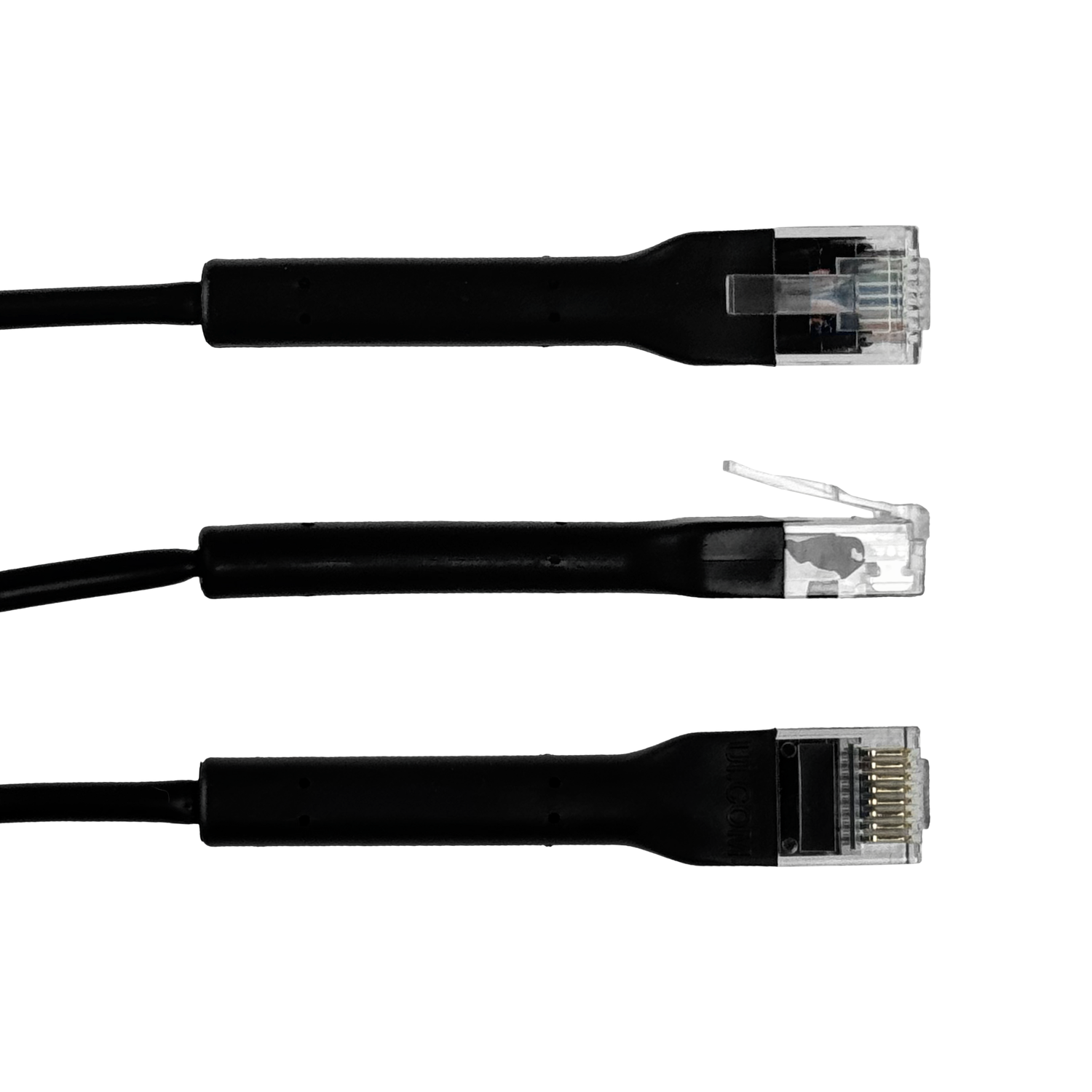 Cable Patch Cat6 Ubiquiti RJ45 Negro 30cm Compacto   3