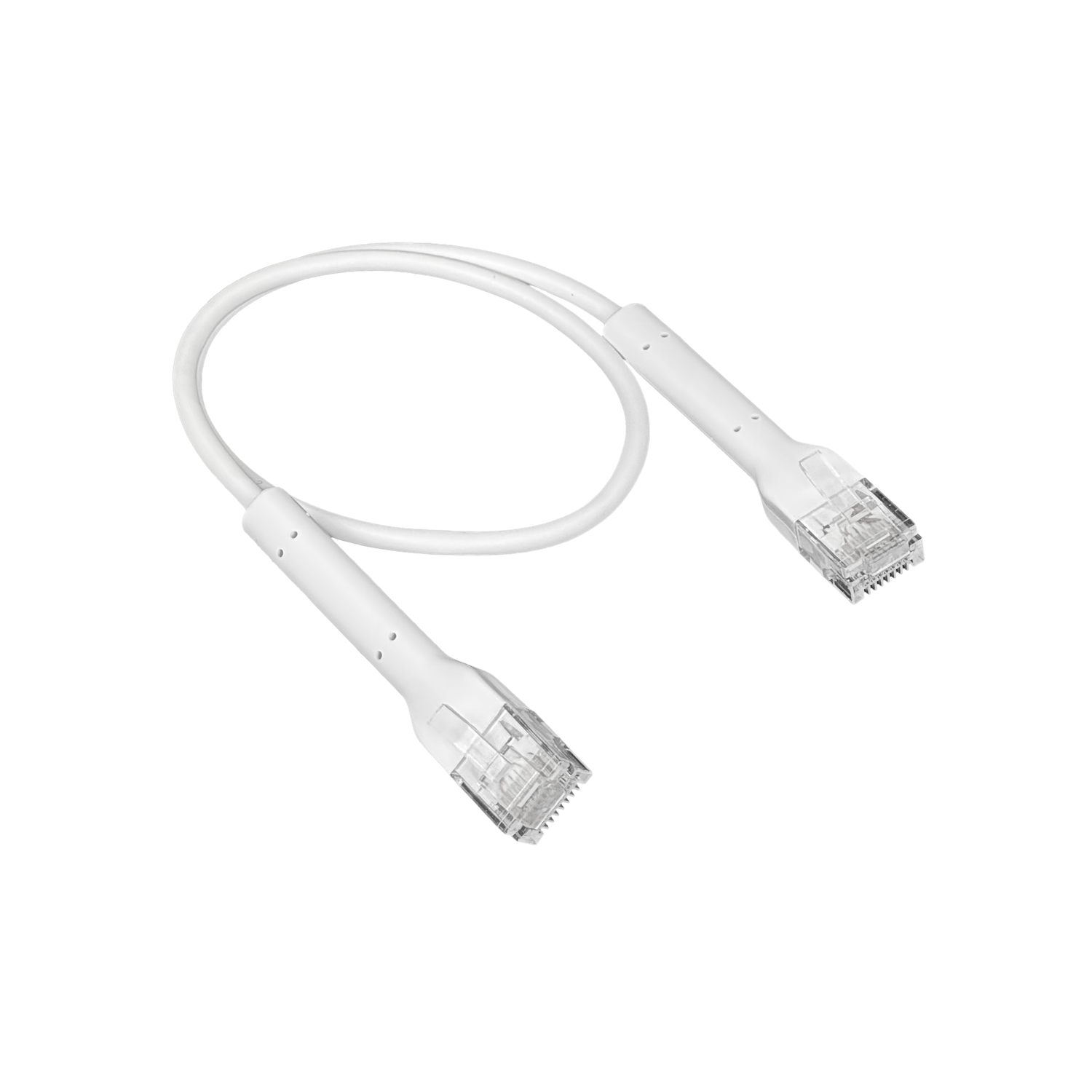 Cable Patch Cat6 Ubiquiti RJ45 Blanco 30cm Compacto 4