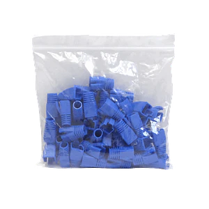 Capuchones Azul RJ45 CAT7 8.5mm Bolsa 50 Unidades
