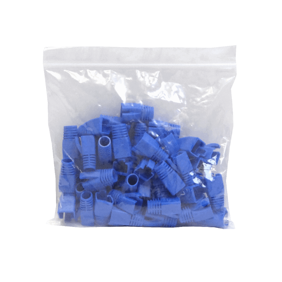 Capuchones Azul RJ45 CAT7 8.5mm Bolsa 50 Unidades 1