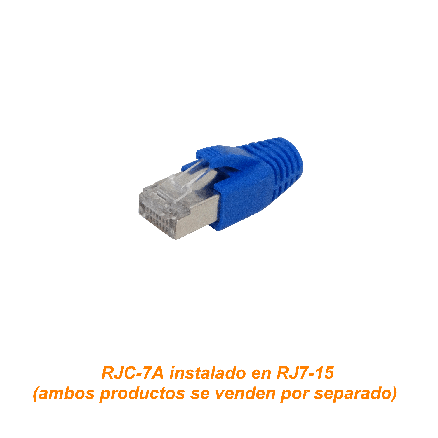 Capuchones Azul RJ45 CAT7 8.5mm Bolsa 50 Unidades 3
