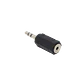 Adaptador de Audio 2.5mm Hembra a 3.5mm Macho Estéreo, Phone 3/32” a 1/8” - Miniatura 2