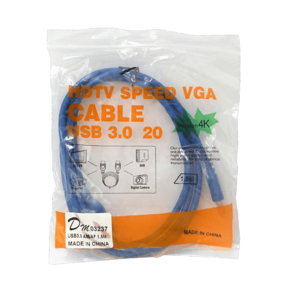 Cable USB3.0 1,5mt A-M A-H AM-AH Extension Pasiva 2
