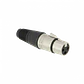 Conector XLR 3-Pin Hembra, Soldable, DMX - Miniatura 2
