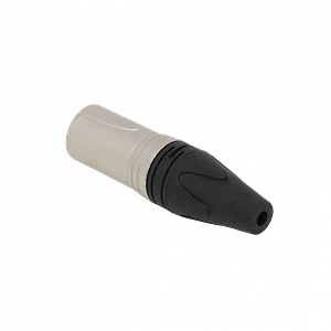 Conector XLR 3-Pin Macho, Soldable, DMX