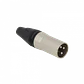 Conector XLR 3-Pin Macho, Soldable, DMX - Miniatura 3