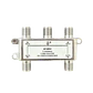 Divisor Coaxial 1x4 F-H a F-H, 5-2400MHz, Splitter TV Satelital GT-SP41 - Miniatura 3