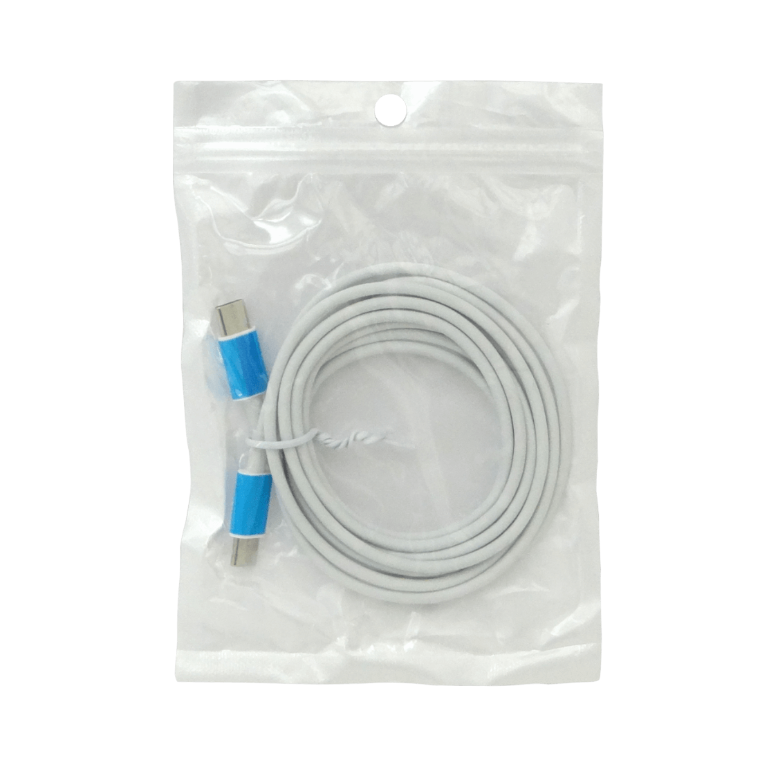 Cable USB-C a USB-C 2 Metros CC2-G – Transferencia de Datos y Carga Rápida 3