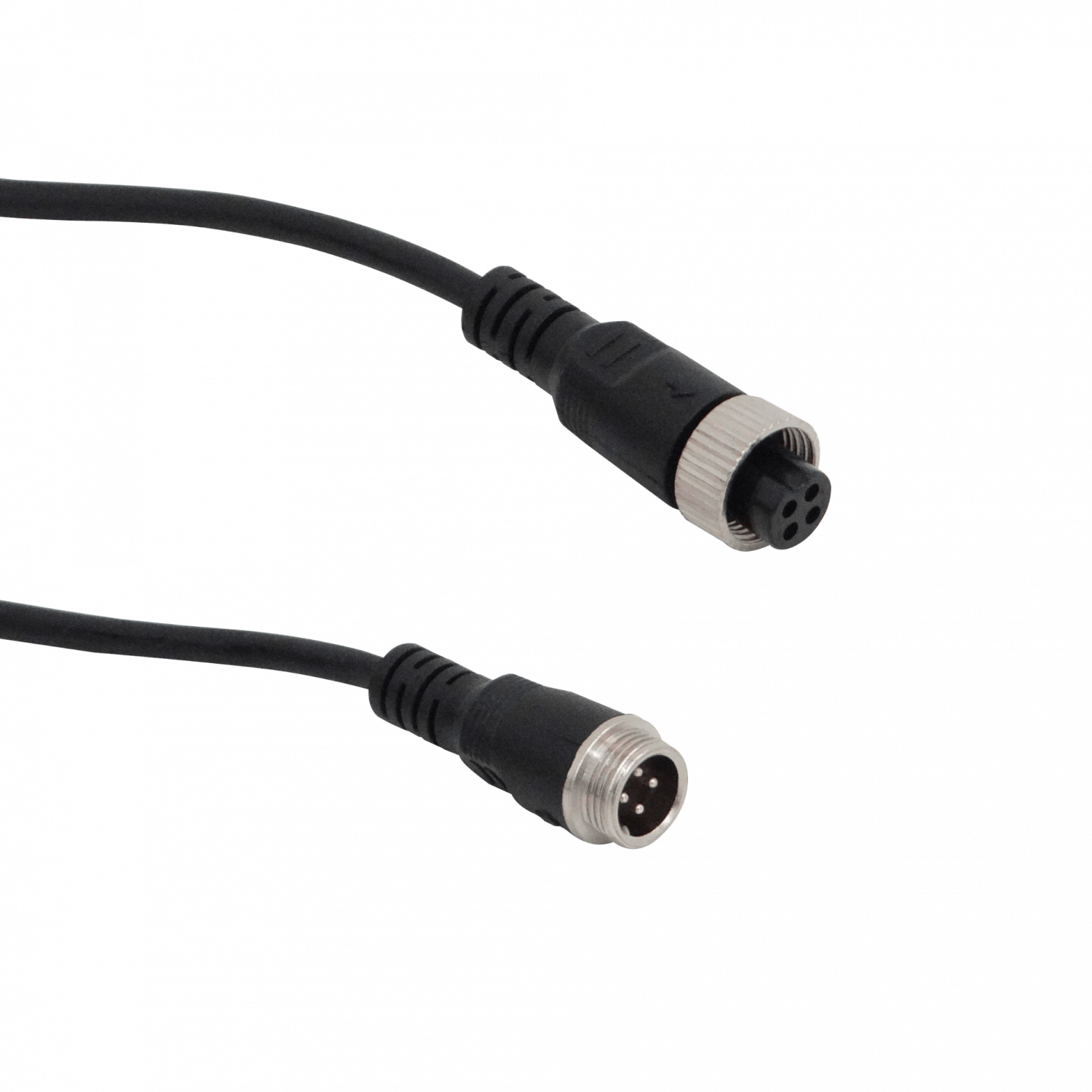 Cable 15mt GX12-4pin Macho-Hembra Aviacion 2
