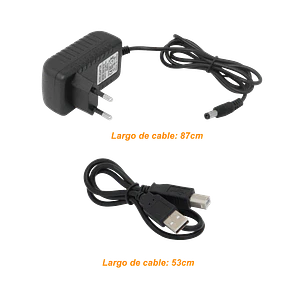 HUB 10-USB2.0 Cargador-2A inc-5VDC/10W