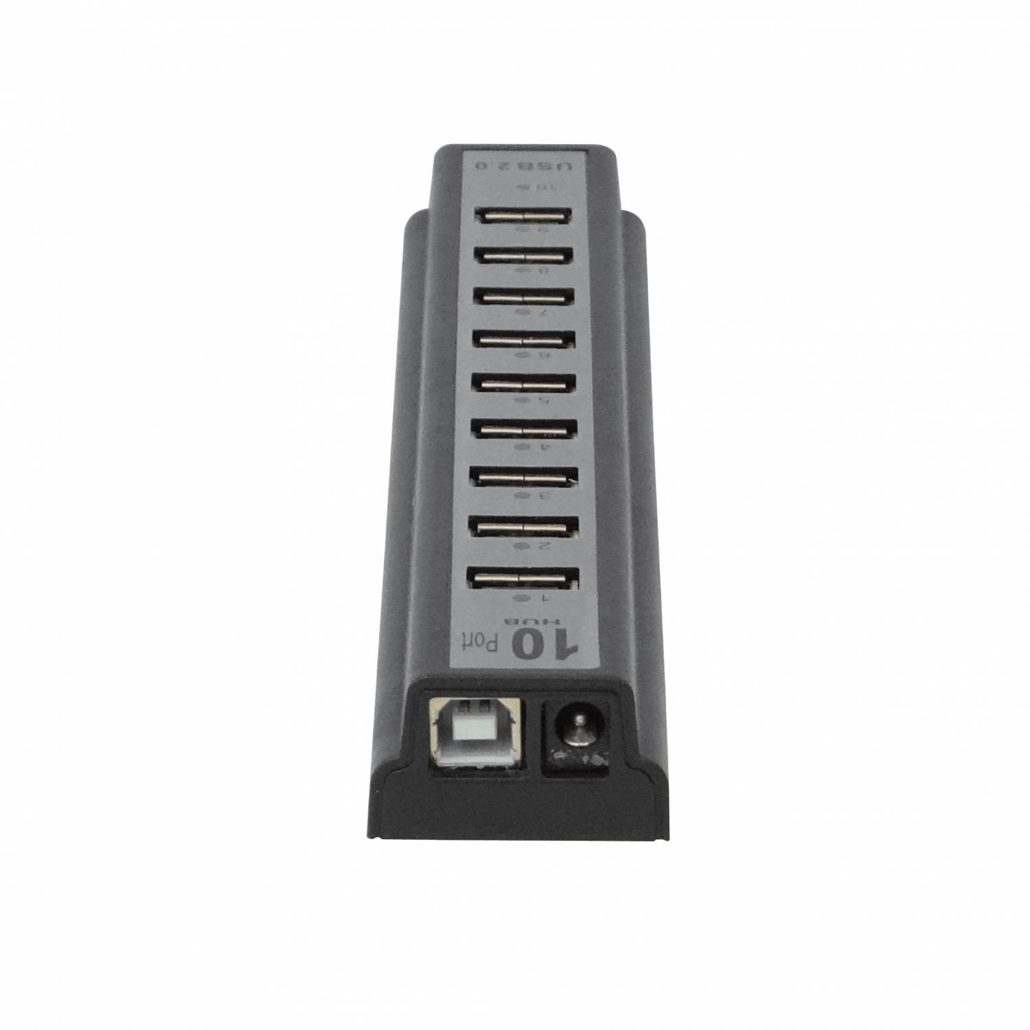 HUB 10-USB2.0 Cargador-2A inc-5VDC/10W 3