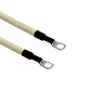 Cable 50cm 21,2mm2 4AWG Blanco 8mm-Diametro-Conector 0,5mt - Miniatura 1