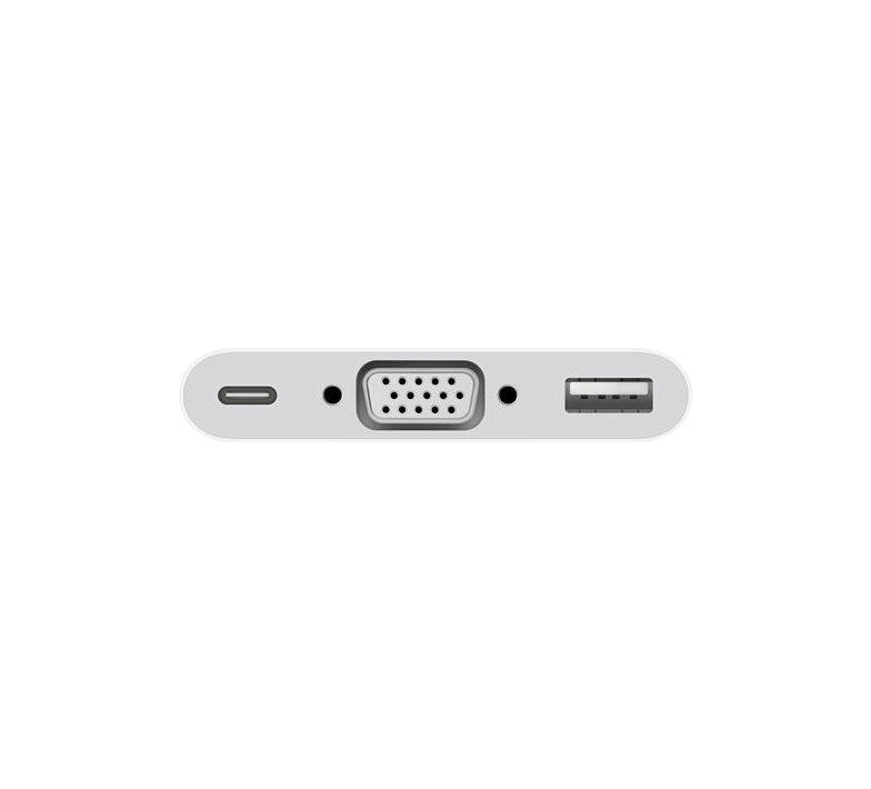 Adaptador Apple Original USB-C a VGA hembra y USB-A modelo A1620 multipuerto 1