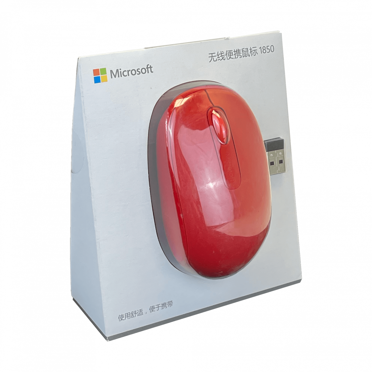 Mouse Rojo USB-AM inalambrico 2,4GHz req/1-AA Flame Red 6