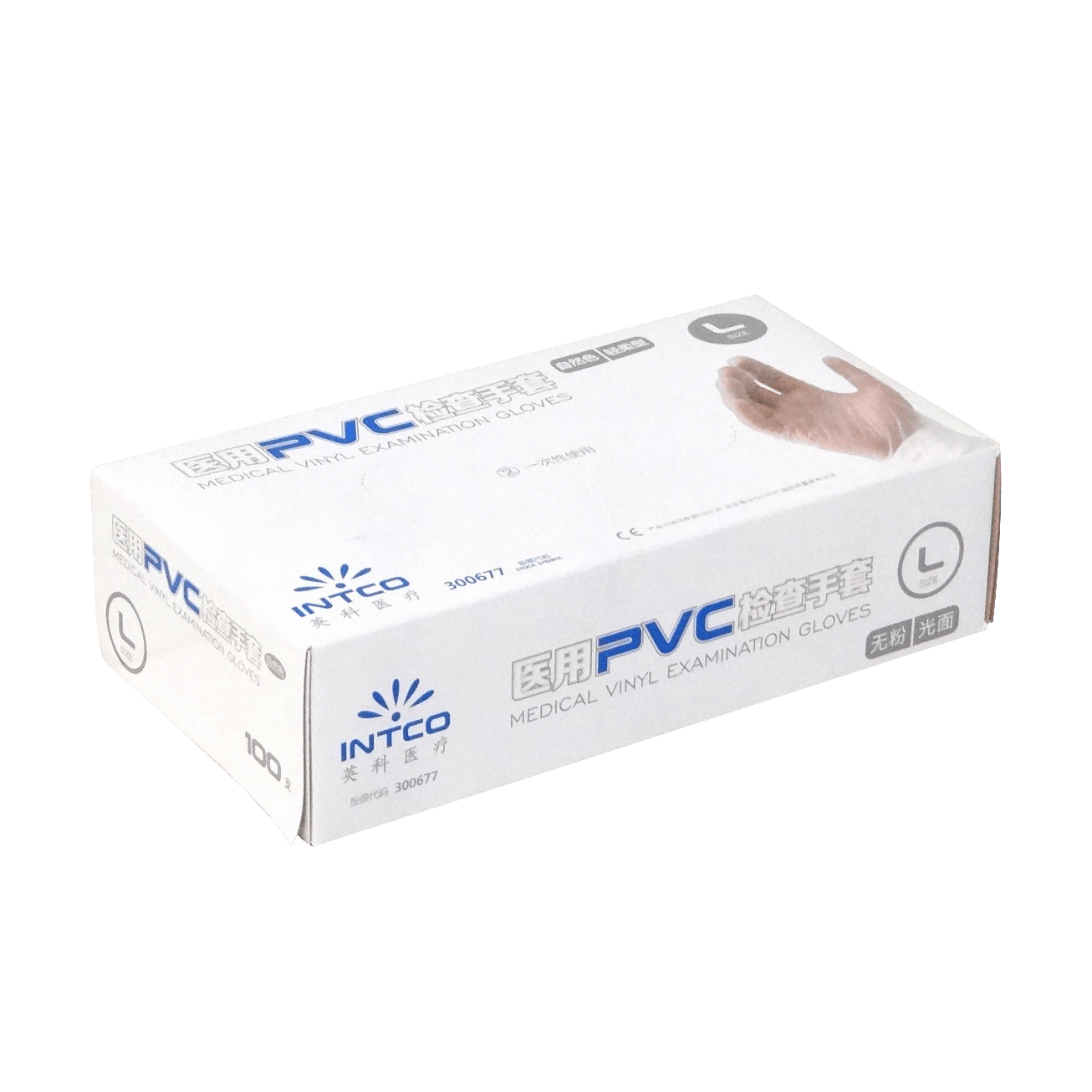 Guantes PVC Blanco Desechables Talla L (50 pares, 100 unidades)   1
